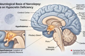what part of the brain does narcolepsy affect