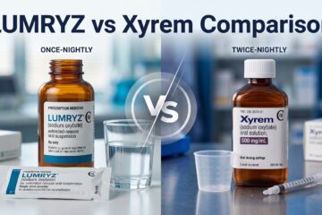 LUMRYZ vs Xyrem comparison