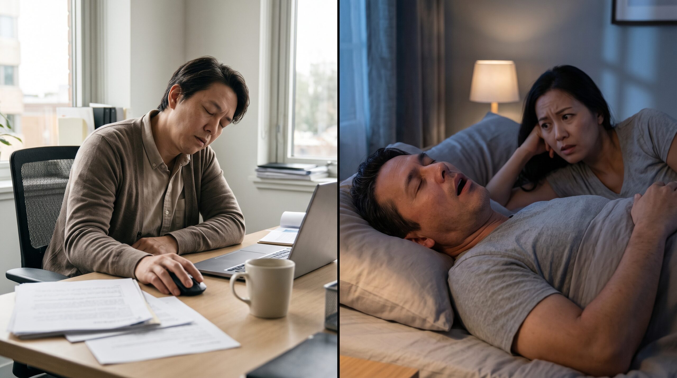 Narcolepsy vs sleep apnea differences